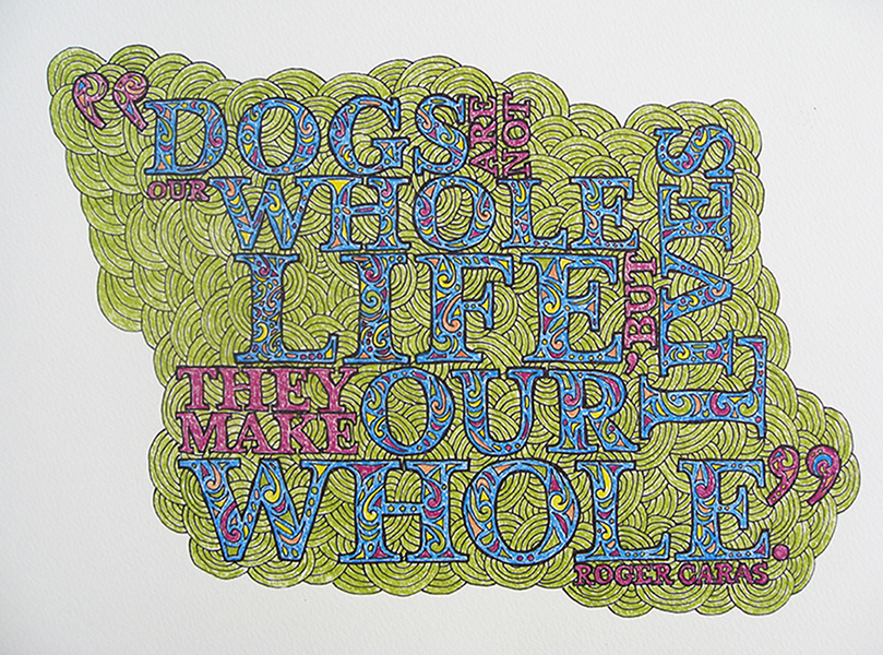 Dogs Lettering