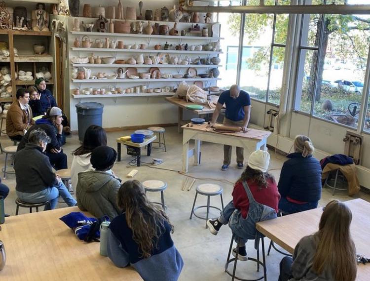 Visiting artist, Ceramics