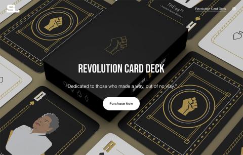 Kearra Johnson's Revolution Card Design