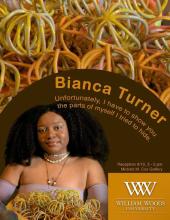 Bianca Turner solo show flyer
