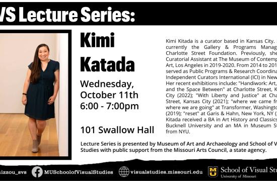 SVS Lecture Series: Kimi Katada